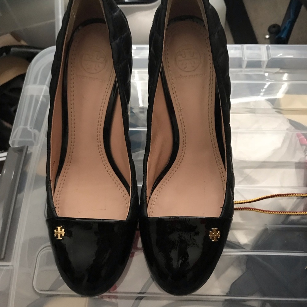 Tory Burch wedge heels